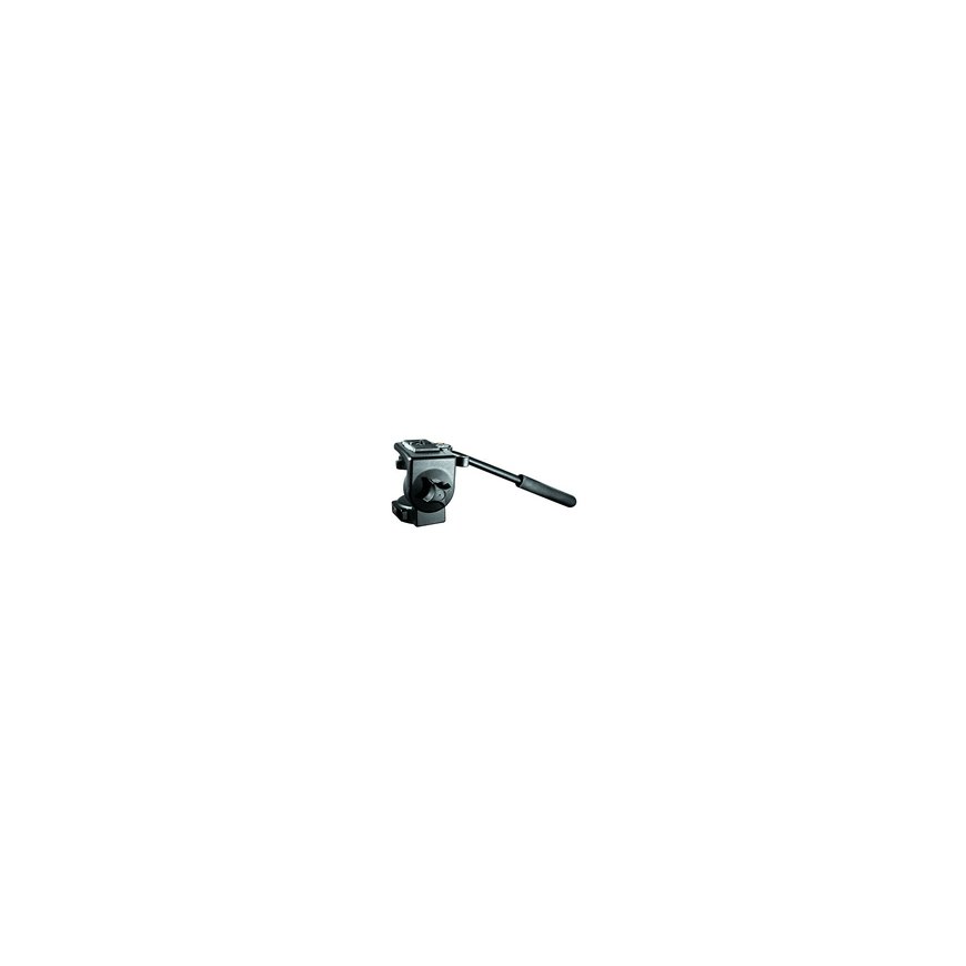 Manfrotto Micro Fluid Video Head + QRCP tripod head Black Aluminium
