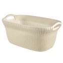 Curver Knit laundry basket 40 L Rectangular Plastic Beige Curver Knit laundry basket 40 L Rectangular Plastic Beige