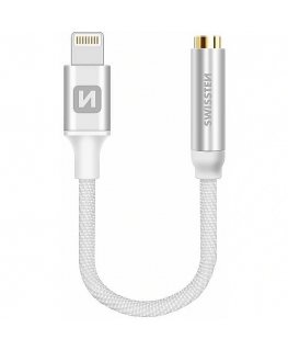 Swissten Lightning to Jack 3.5mm Audio Adapter for iPhone and iPad 15 cm