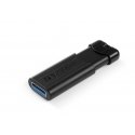 Verbatim PinStripe USB-muisti 64 GB USB A-tyyppi 3.2 Gen 1 (3.1 Gen 1) musta Verbatim PinStripe USB-muisti 64 GB USB A-tyyppi 3.2 Gen 1 (3.1 Gen 1) musta
