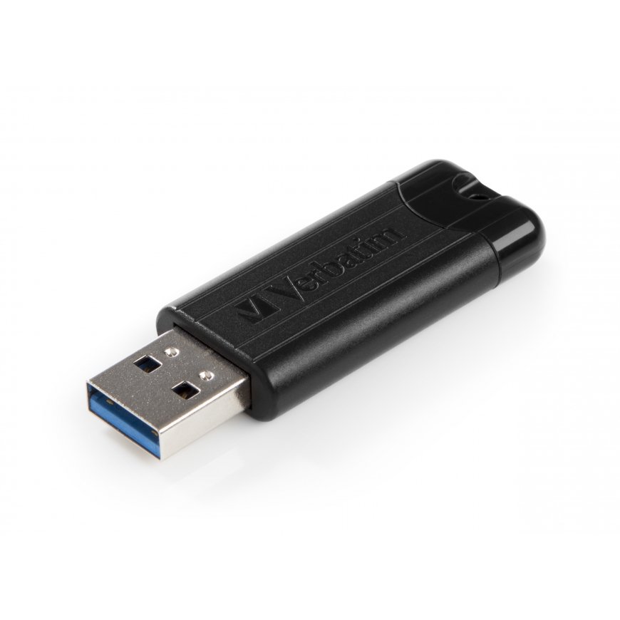 Verbatim PinStripe USB atmintukas 64 GB USB A tipo 3.2 Gen 1 (3.1 Gen 1) Juoda – 2