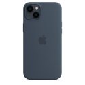 Apple iPhone 14 Plus Silicone Case with MagSafe - Storm Blue