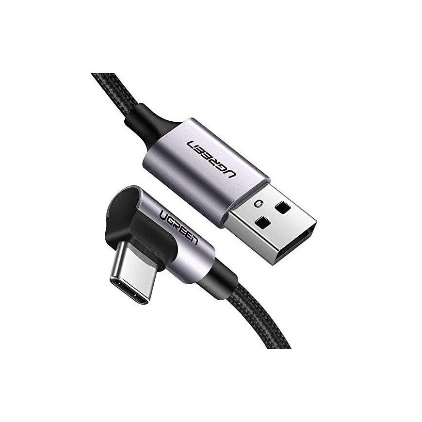 Angled USB-C cable UGREEN US284 3A 3m – 3