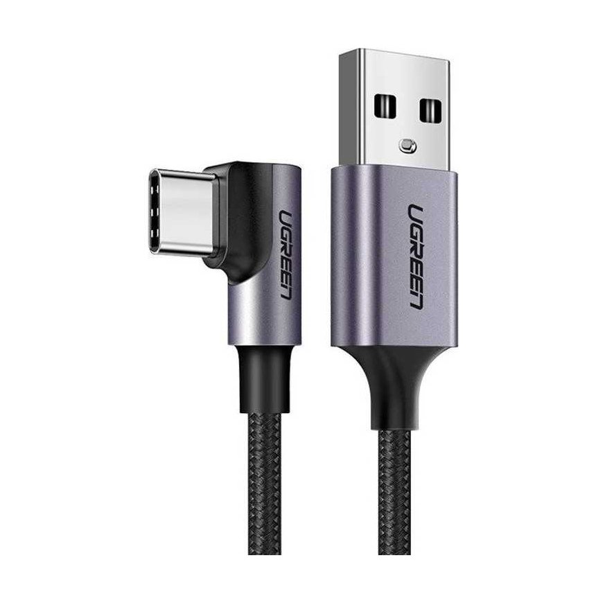 Angled USB-C cable UGREEN US284 3A 3m – 4