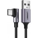 Angled USB-C cable UGREEN US284 3A 3m Angled USB-C cable UGREEN US284 3A 3m