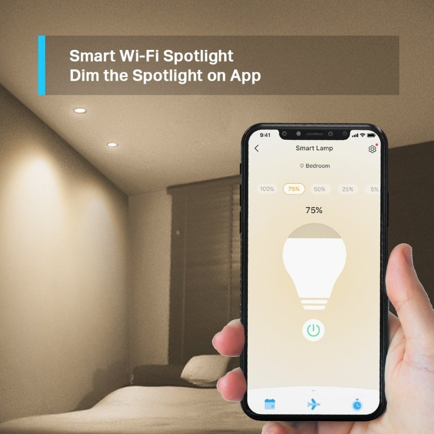 TP-Link Tapo Smart Wi-Fi Spotlight, Dimmable – 3