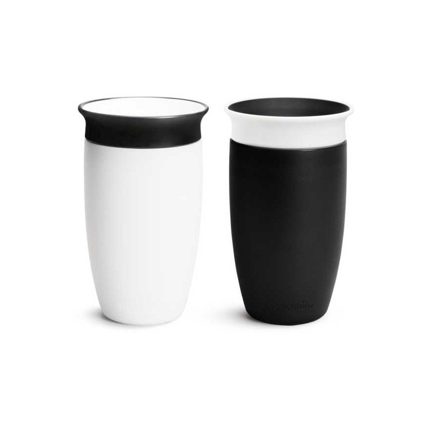 MUNCHKIN learning cup, Black and White, Mixed Case, 12 months+, 296 ml, 90314