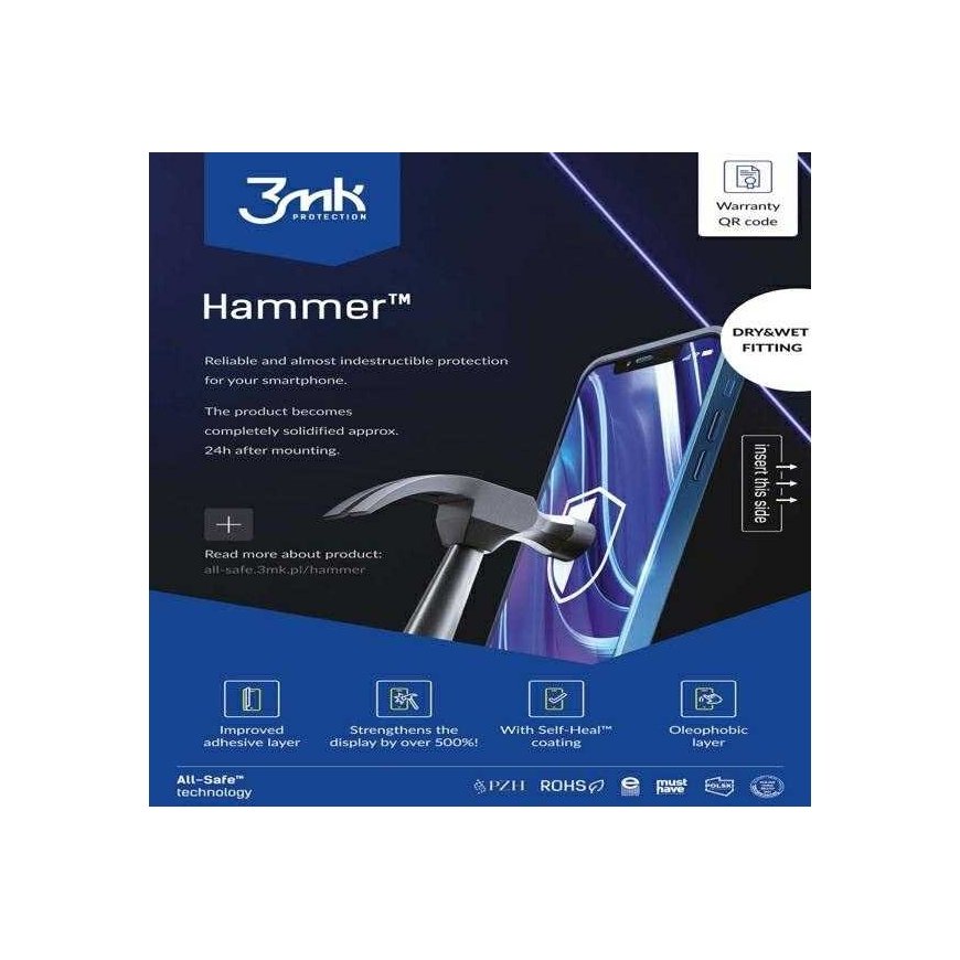 3MK 3MK AIO HAMMER PHONE 5szt DRY-WET – 3