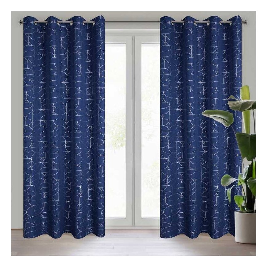 Eurofirany Euro curtains ZAS/EVI/GRAN+SRE 140X250 TRANSPARENT
