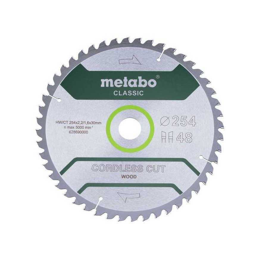 Classic METABO CIRCULAR SAW HW/CT 254x30x48z