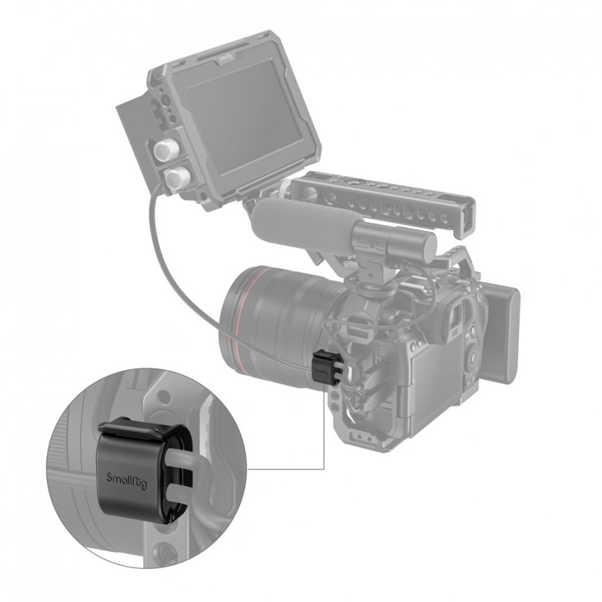 SmallRig 3685 kaablikinniti Must 4 tk – 4
