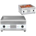 Royal Catering Grill plate grill electric smooth 300deg C 60 cm 2 x 3200W