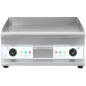 Royal Catering Grill plate grill electric smooth 300deg C 60 cm 2 x 3200W