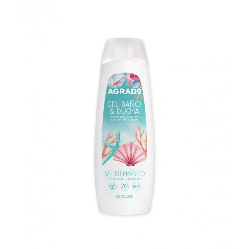 Agrado Mediterranean Bath and Shower Gel