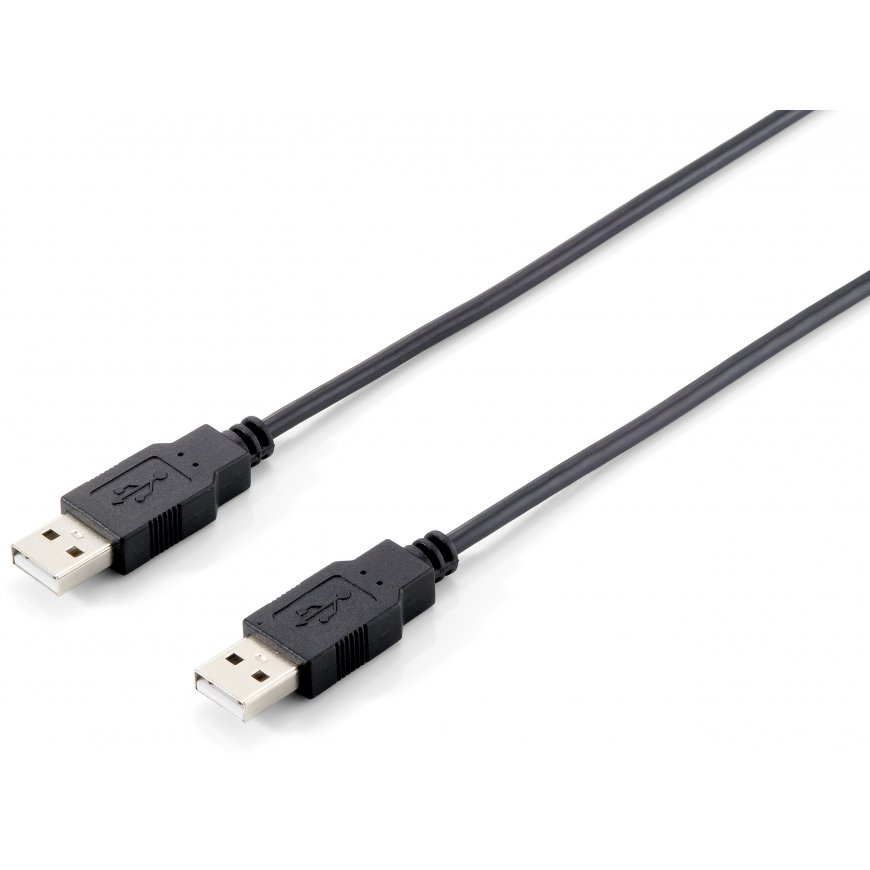 Equip 128871 USB-kaapeli 3 m USB 2.0 USB A musta