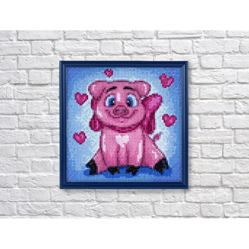 Beldizart Pig in love 20*20 cm WD2296 – 2