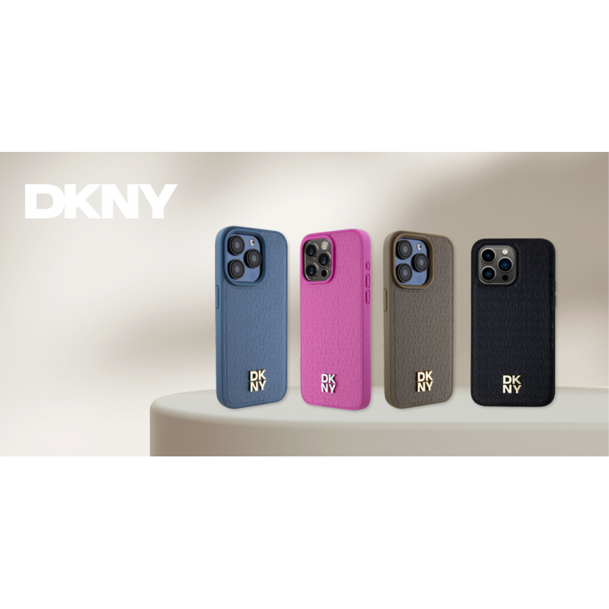 DKNY DKHMS24SPSHRPSK S24 S921 czarny|black hardcase Leather Patt