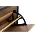 Actona Seaford Closed Black, Oak