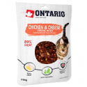 Cat treats : Ontario Cat Chicken and Cheese Bites 50g. Cat treats : Ontario Cat Chicken and Cheese Bites 50g.