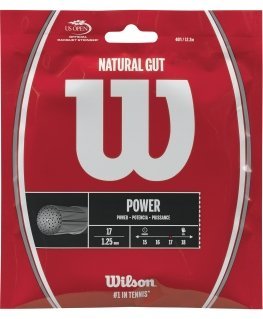 Wilson Natural 17 -jänne, luonnonvalkoinen, 1,25 mm