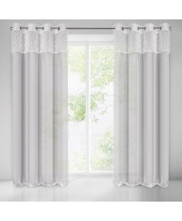Euro curtains ZAS / AMIRA / SRE 140X250 TRANS