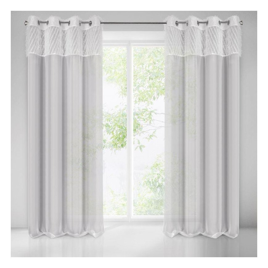 Euro curtains ZAS / AMIRA / SRE 140X250 TRANS