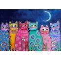 Beldizart Spalvingos katės 70*48 cm WD2390