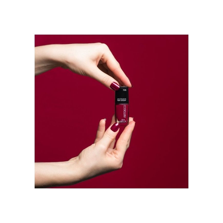 ARTDECO Art Couture Nail Lacquer küünelakk 10 ml Burgundia Läige – 4
