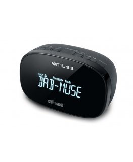 Muse M-150 CDB radio Clock Analog & digital Black