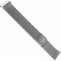 Fixed smartwatch mesh strap, 20 mm, silver Fixed smartwatch mesh strap, 20 mm, silver