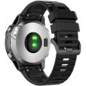 Fixed QuickFit silicone strap, 22 mm, black