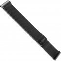 Fixed smartwatch mesh strap, 22 mm, black Fixed smartwatch mesh strap, 22 mm, black