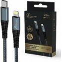 Extralink Smart Life 27W, USB-C do Lightning 100cm, TPE, 9V 3A, czarny