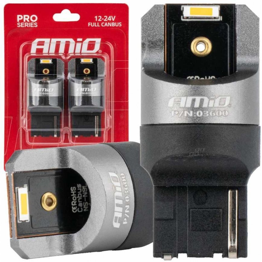 AMiO Żarówki led full canbus pro