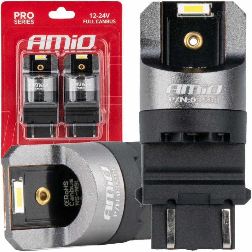 AMiO Żarówki led full canbus pro