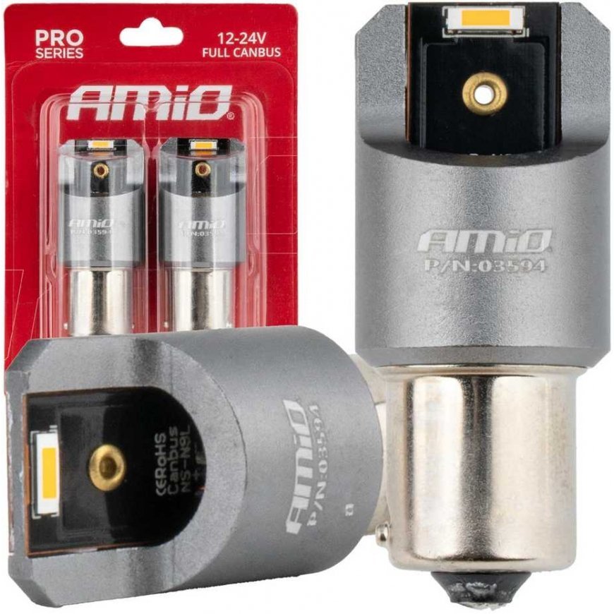 AMiO Żarówki led full canbus pro