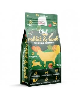 SYTA MICHA Chef Rabbit, lamb with pumpkin and pineapple - dry dog food - 9kg