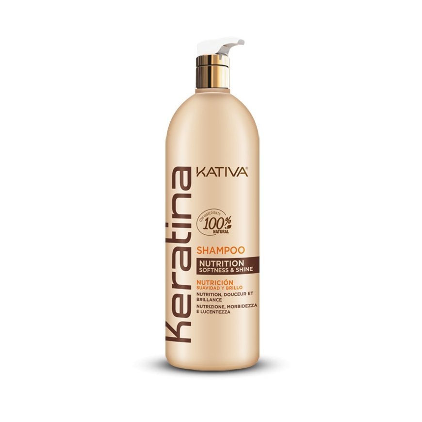 KATIVA Keratin Shampoo 1000 ml Å