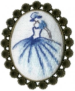 Beldizart (C) (Discontinued) Dancer Brooch S/SSH016