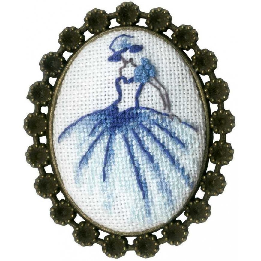 Beldizart (C) (Discontinued) Dancer Brooch S/SSH016