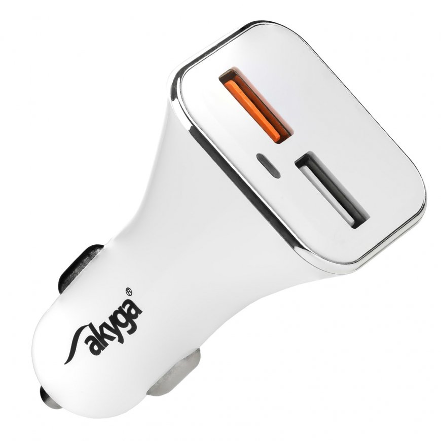 Akyga AK-CH-08 зарядное устройство для мобильных устройств Мобильный телефон, Планшет Белый USB Быст