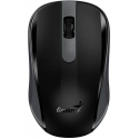 Mouse Genius Mouse NX-8008S, 1200DPI, 2.4 [GHz], optical, 3cl., wireless USB, black-grey, 1 szt AA