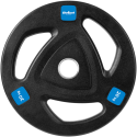 Obciążenie żeliwne gumowane 20kg, otwór olimpijski 51mm, REBEL ACTIVE