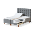 Sleepwell RED MOTORIZĒTĀ GULTA / 160x34x200 / hard / MANGO Dark Grey (18746)