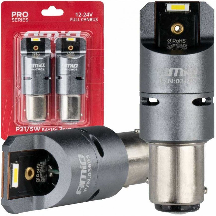 AMiO Żarówki led full canbus pro