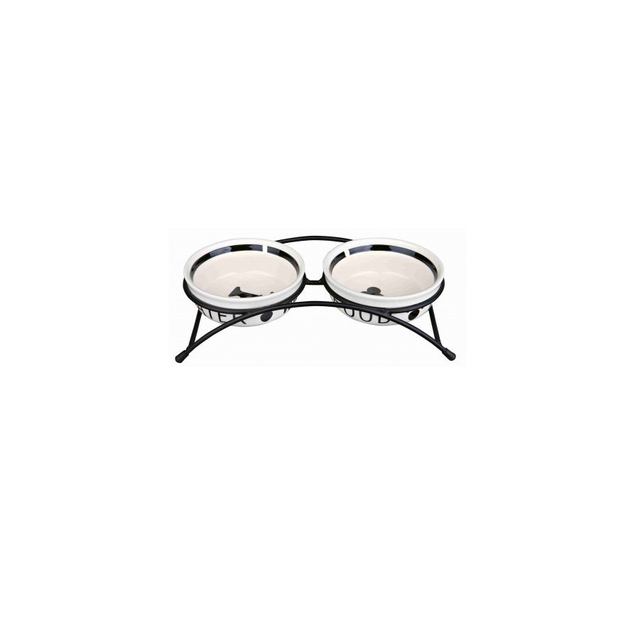 TRIXIE 24640 Dog Pet combination feeder & waterer