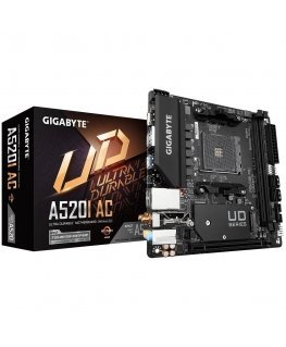 Gigabyte A520I AC emolevy AMD A520 Kanta AM4 Mini ITX