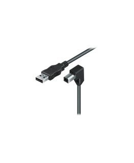 Tecline 2m USB A - USB B USB cable USB 2.0 Black
