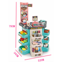 Toy shop with trolley and accessories 47 pcs. Whoopie, blue Toy shop with trolley and accessories 47 pcs. Whoopie, blue