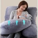 MOMCOZY MULTIFUNKCINĖ NĖŠČIOSIOS PAGALVĖ, U FORMOS MOMCOZY MULTIFUNKCINĖ NĖŠČIOSIOS PAGALVĖ, U FORMOS